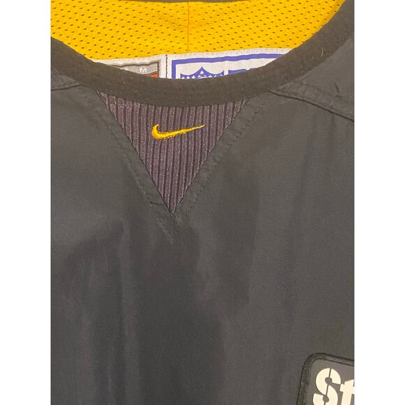 Nike NFL Pro Pittsburgh Steelers Windbreaker Pullover Jacket Black Gold Mens XXL - Picture 6 of 10